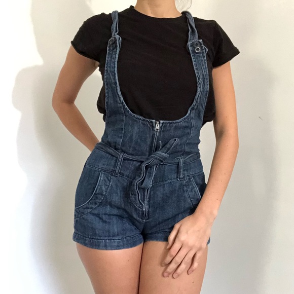 forever 21 short overalls